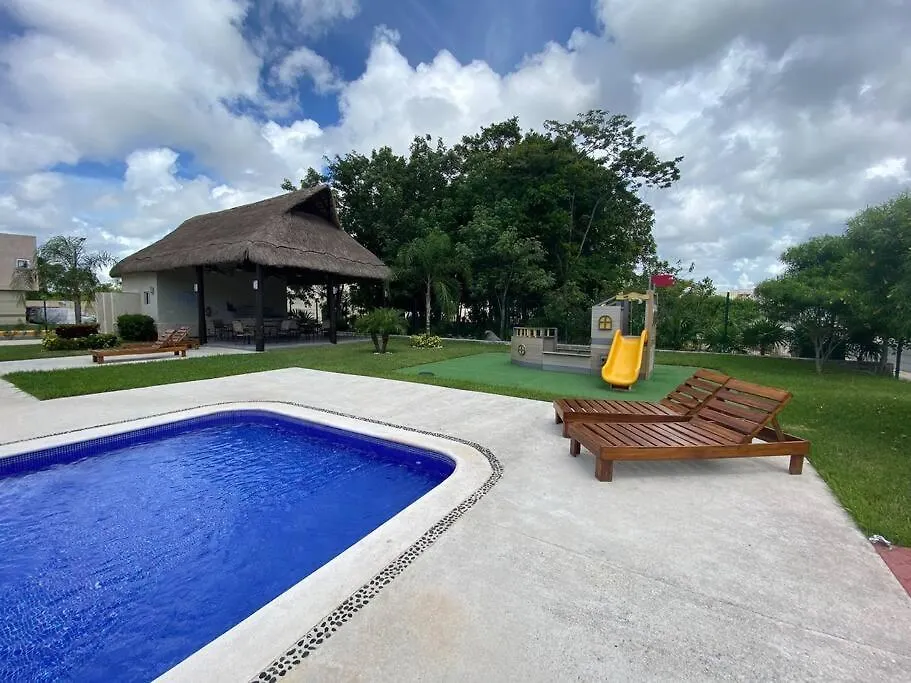 Apartment T103 Family Condo In Gated Area - With Private Bbq Playa del Carmen Mexico