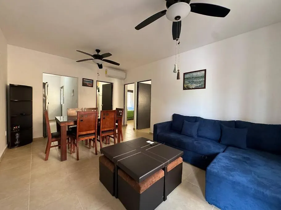 Apartment T103 Family Condo In Gated Area - With Private Bbq Playa del Carmen Mexico